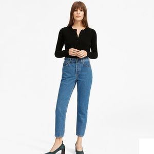 Everlane The 90’s Cheeky Straight Jean Sz 25 Crop
